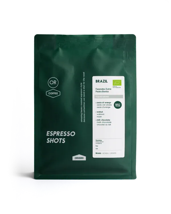 Brazilië Pedra Bonita 250 voor expresso koffie
