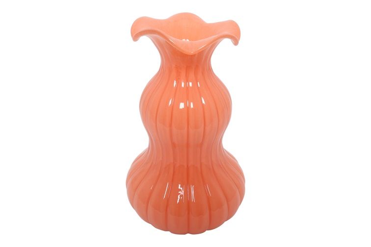 Vaas ro Riana S oranje-L15B15H25CM