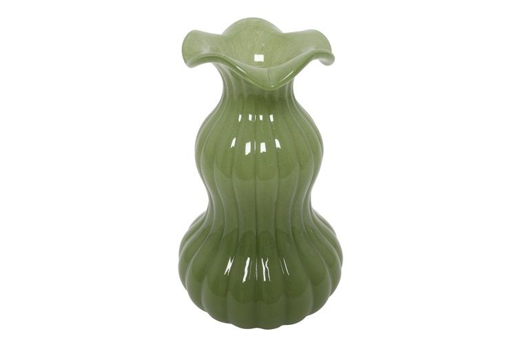 Vaas ro Riana S groen-L15B15H25CM