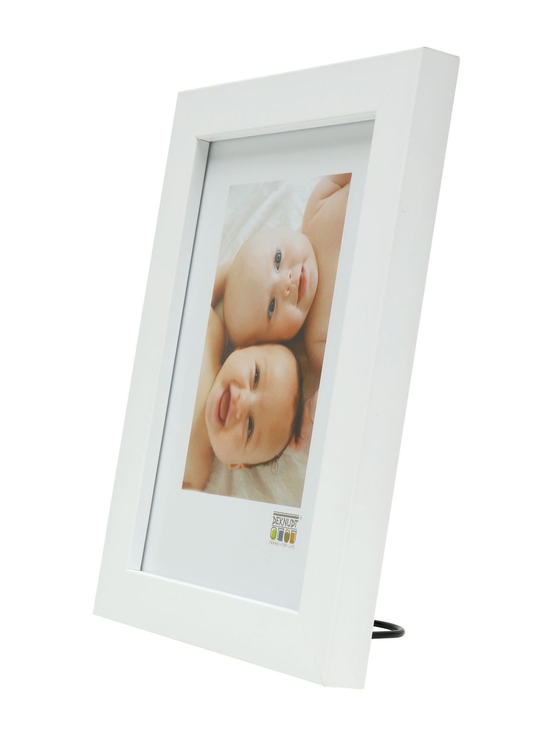 Moderne fotokader in wit 13/18cm