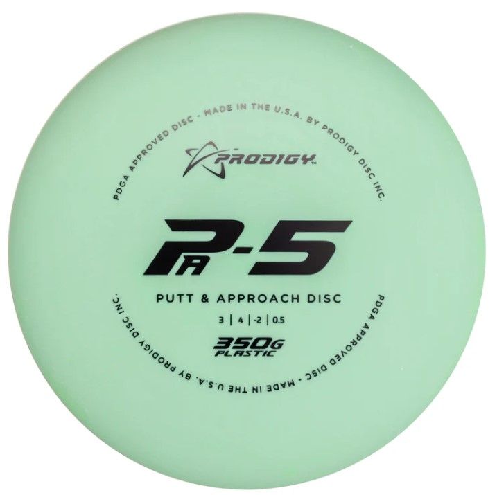Prodigy PA-5 Putt &amp; Approach Disc - 350G Plastic - 170- 177g