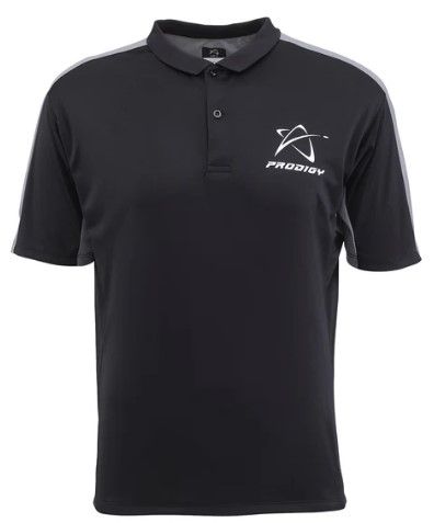 Prodigy ACE Polo - Black / Gray / Small