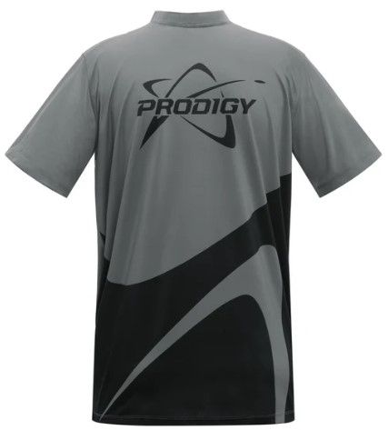 Prodigy Momentum Polo - Gray / Black -M