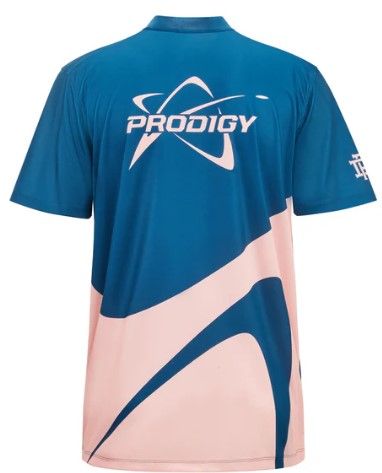 Prodigy Momentum Polo - Navy / Peach - XS