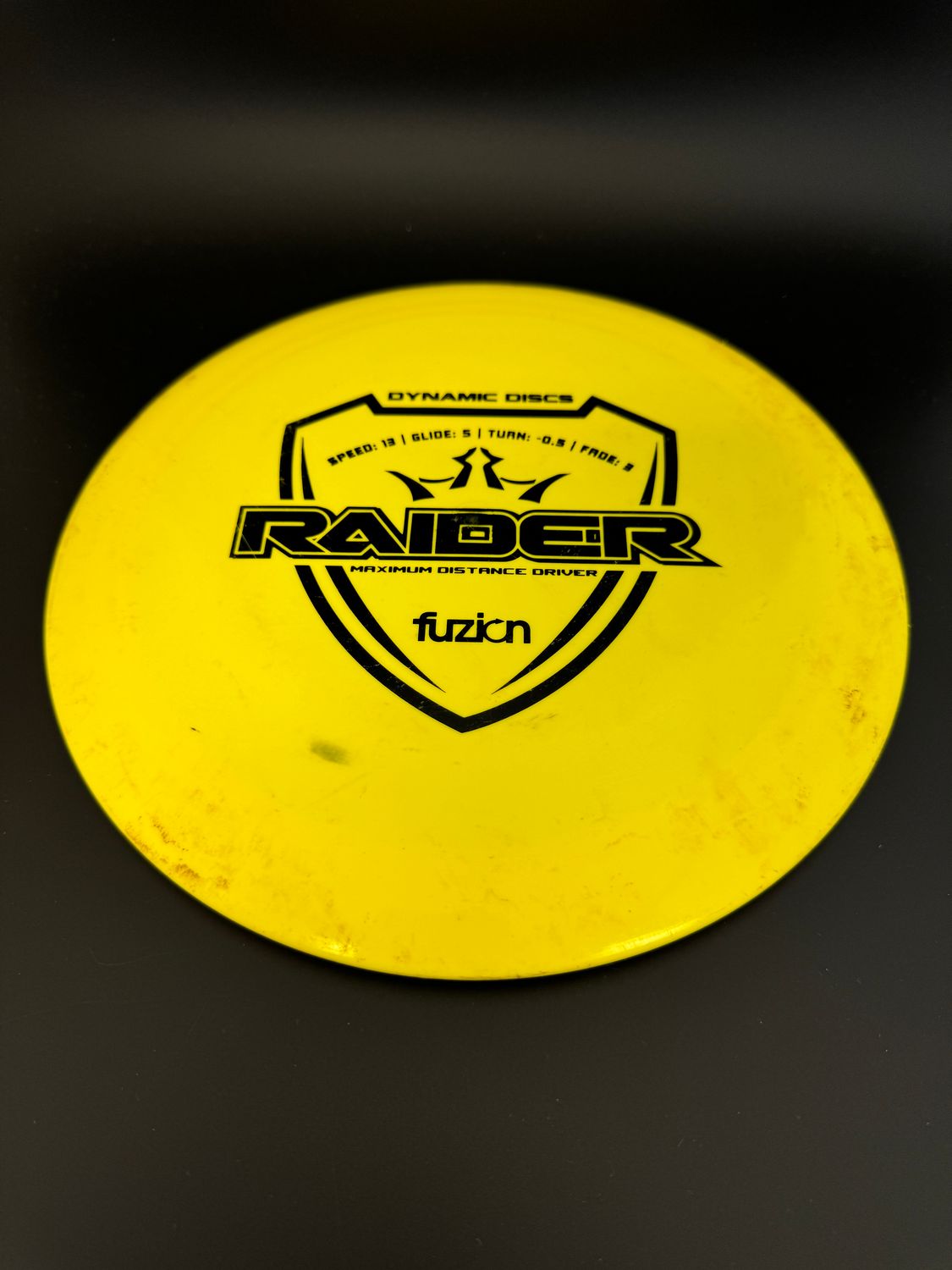 DD Fuzion Raider Yellow -KV