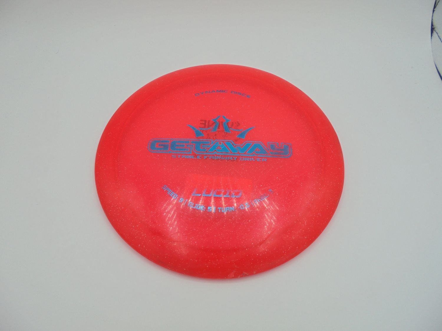 dynamic discs lucid getaway red sparkle -SW