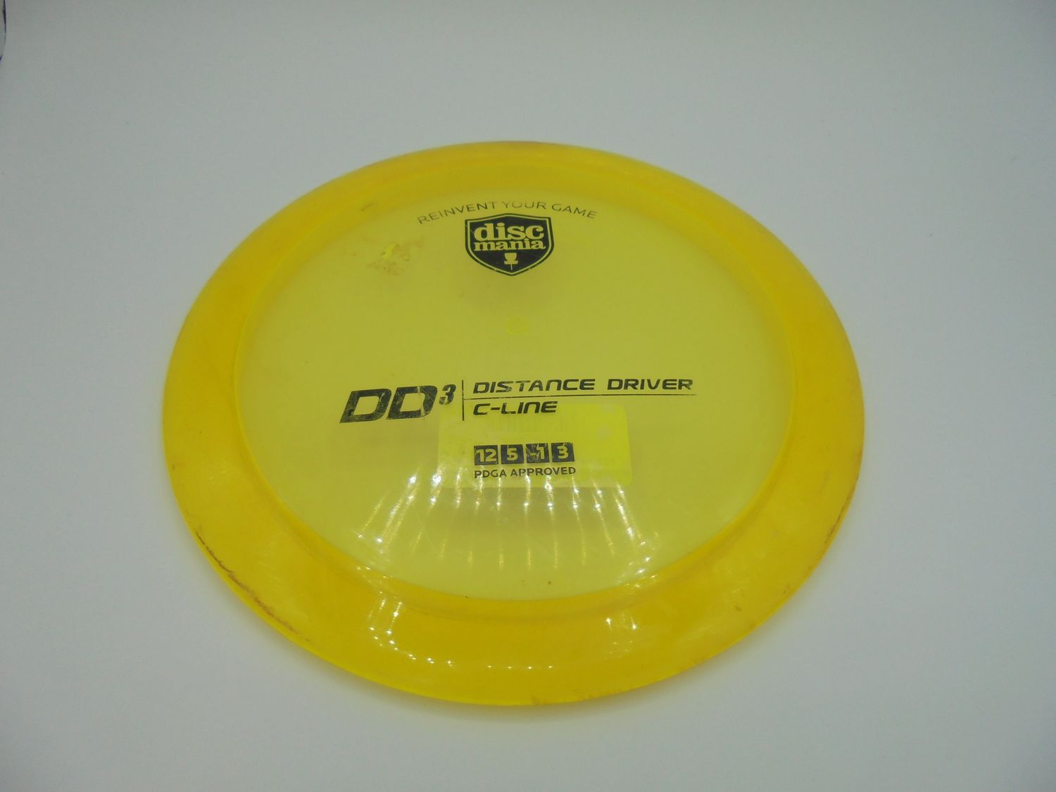 Discmania C-Line DD3 Yellow -CJM