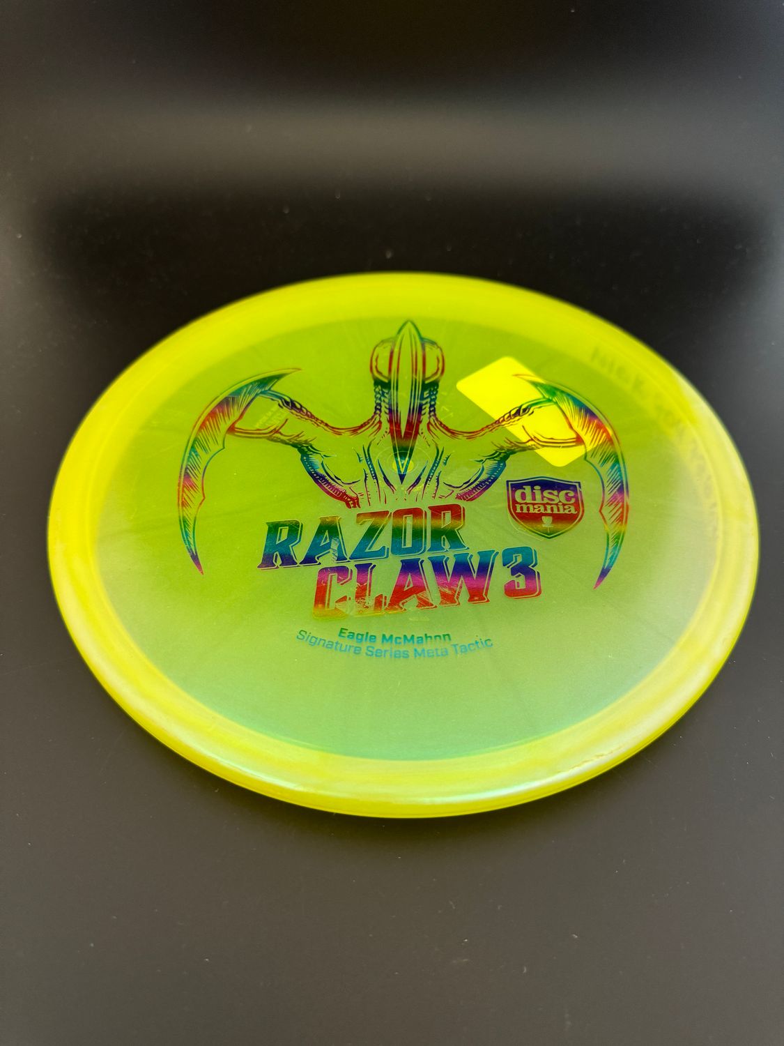 Discmania Razor Claw 3 Chroma Tactic Yellow -NT