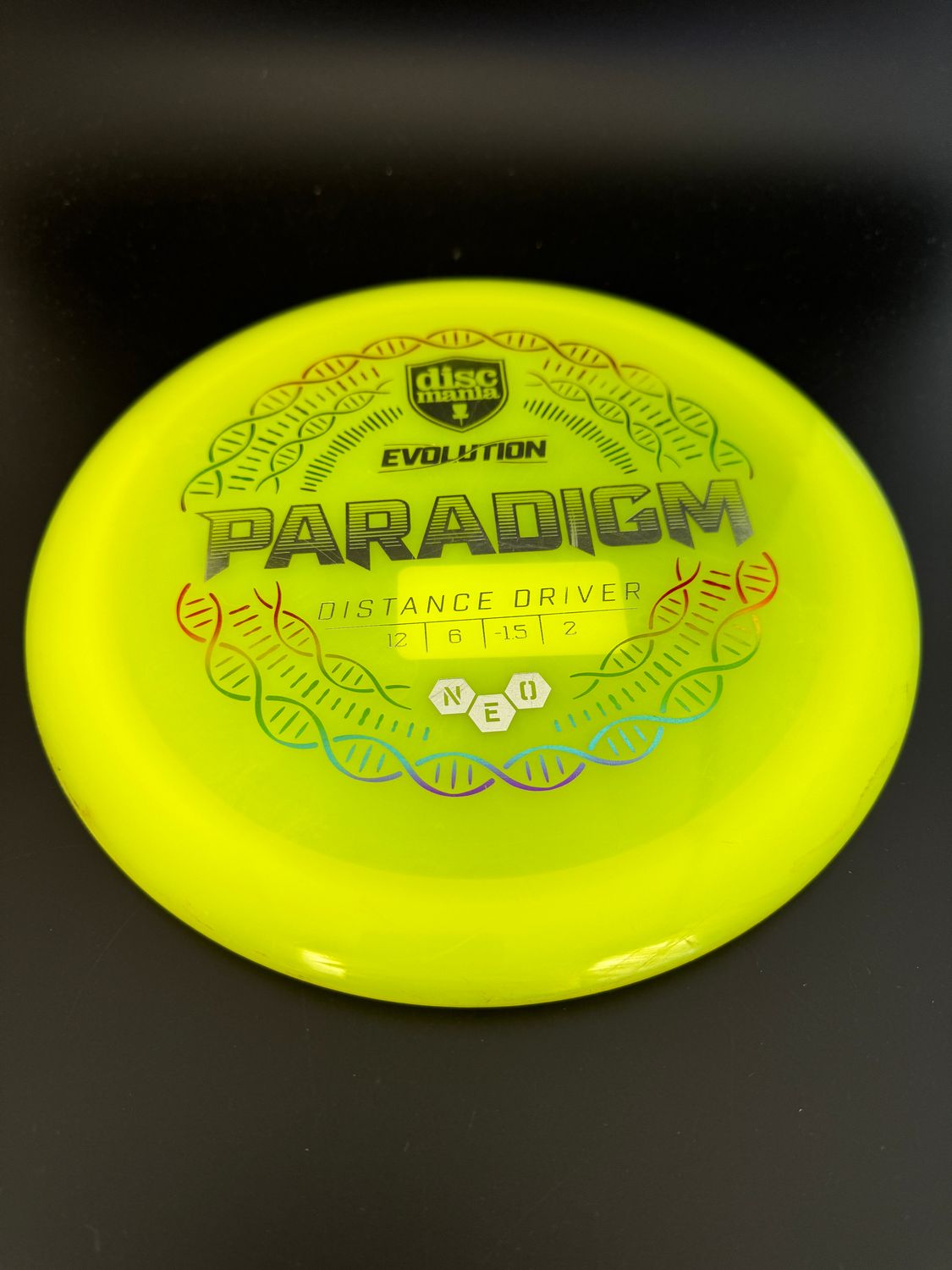 Discmania Evo Neo Paridigm Yellow -CD