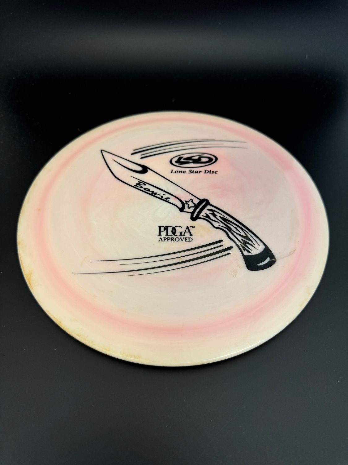 LSD Bravo Bowie Pink Stock Stamp -AS
