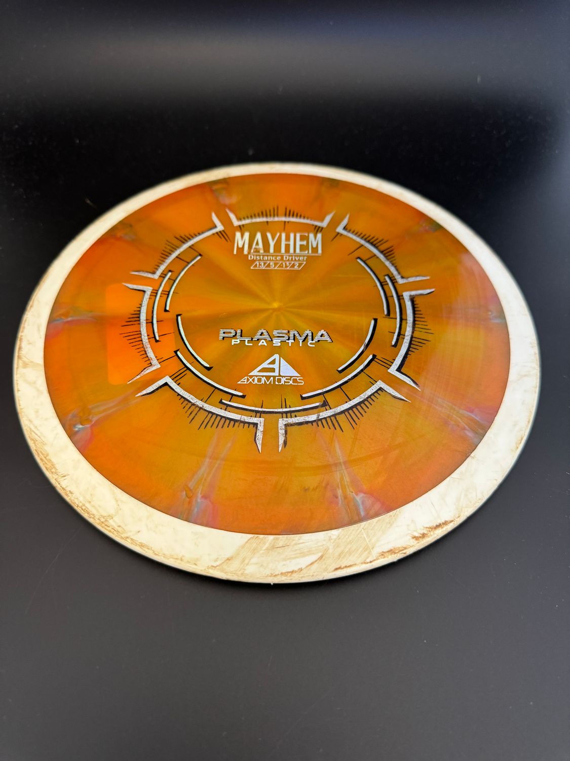 Axiom Plasma Mayhem, COPPER, USED; Stock Stamp &quot;old plasma&quot;