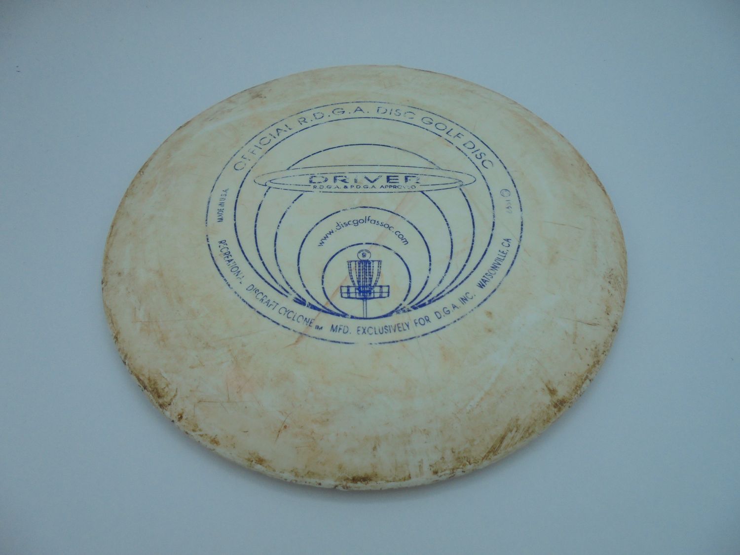 DGA Cyclone RDGA Stamp White -x
