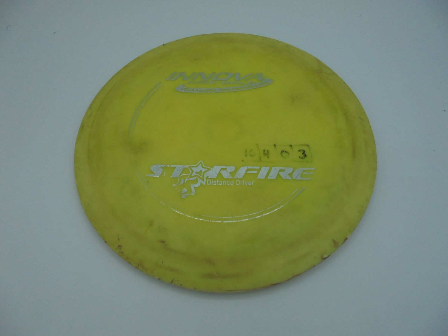 Innova DX PFN Starfire Yellow -BB