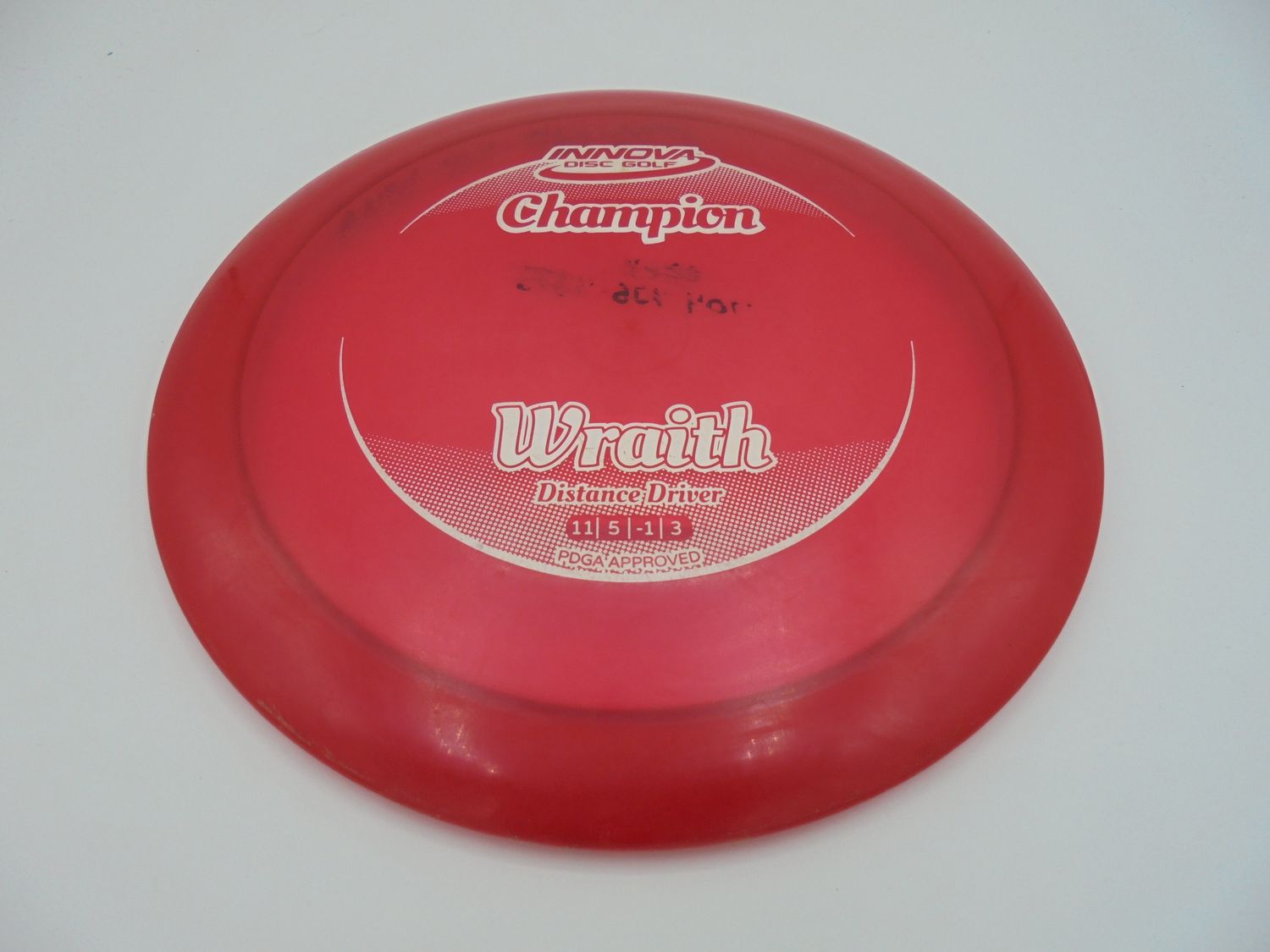 Innova Champion Wraith, RED, USED; Inked RED