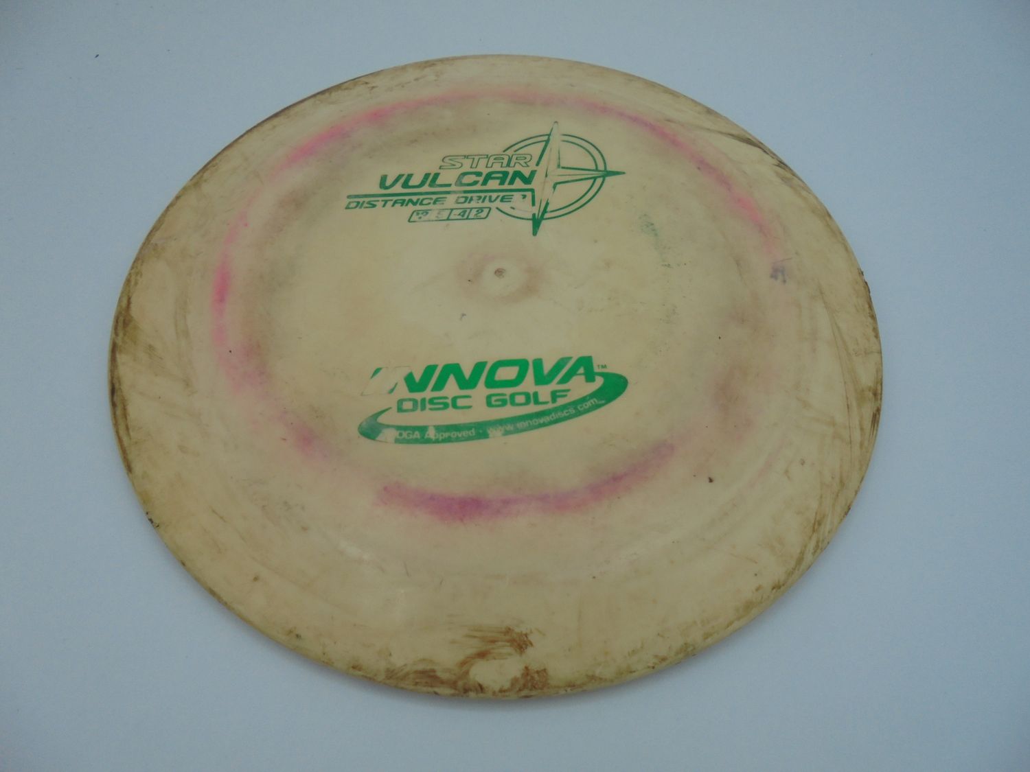 Innova Star Vulcan, WHITE, USED; Inked White