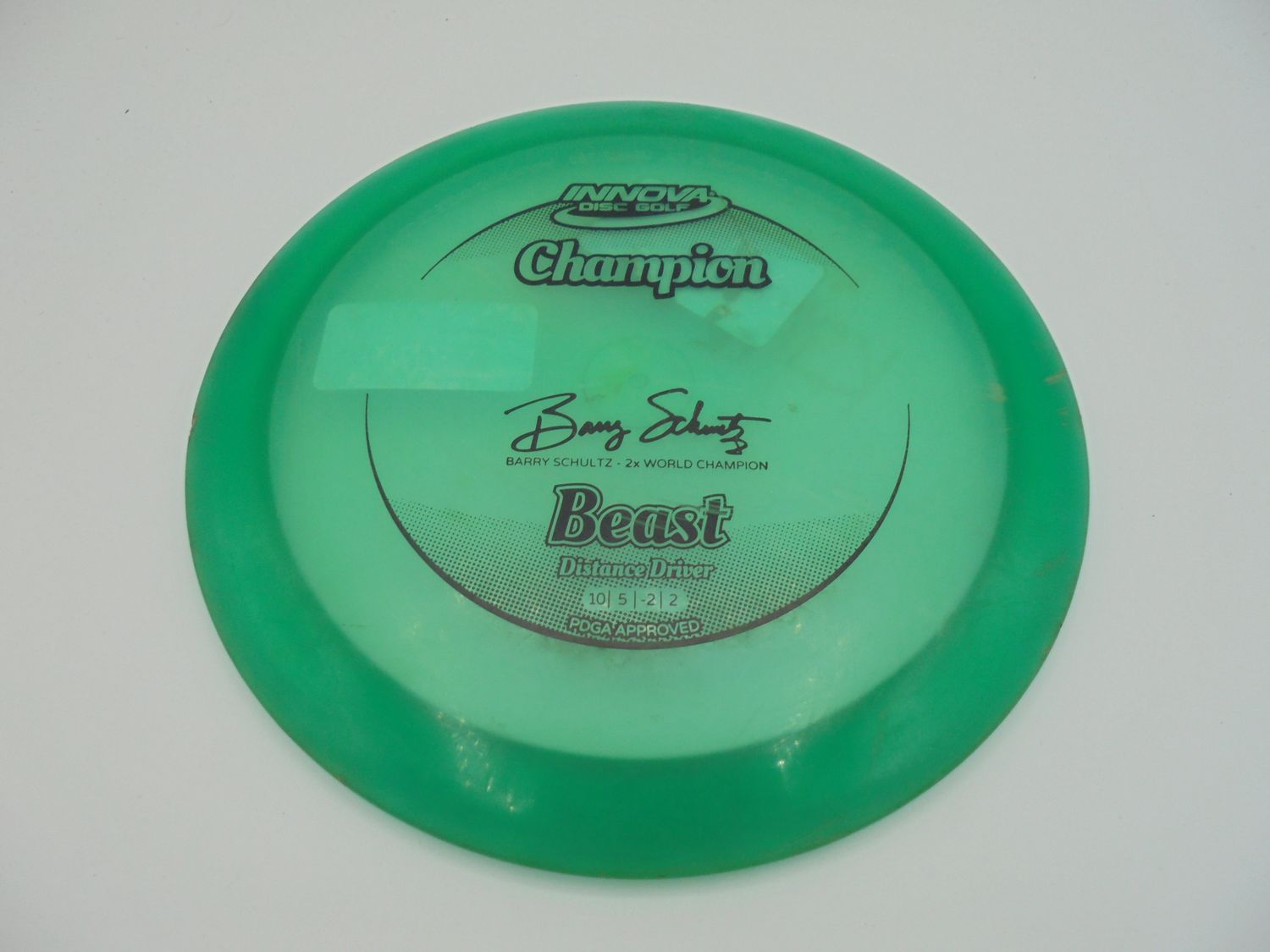 Innova Champion Beast, BLUE, USED; Barry Schultz 2x Beast Blue- 166g