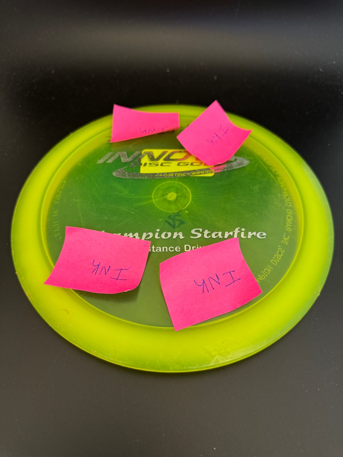 Innova Champ PFN Starfire Yellow -JS