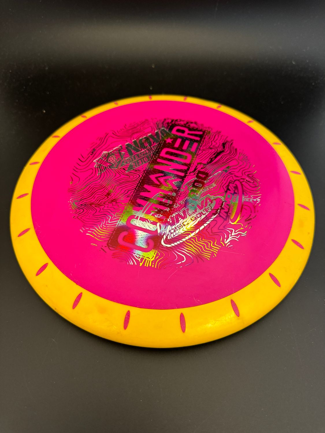 DISC GOLF DISC PUTTER Innova XT Nova, PINK, USED; Double Stamp 2|3|0|0 169g