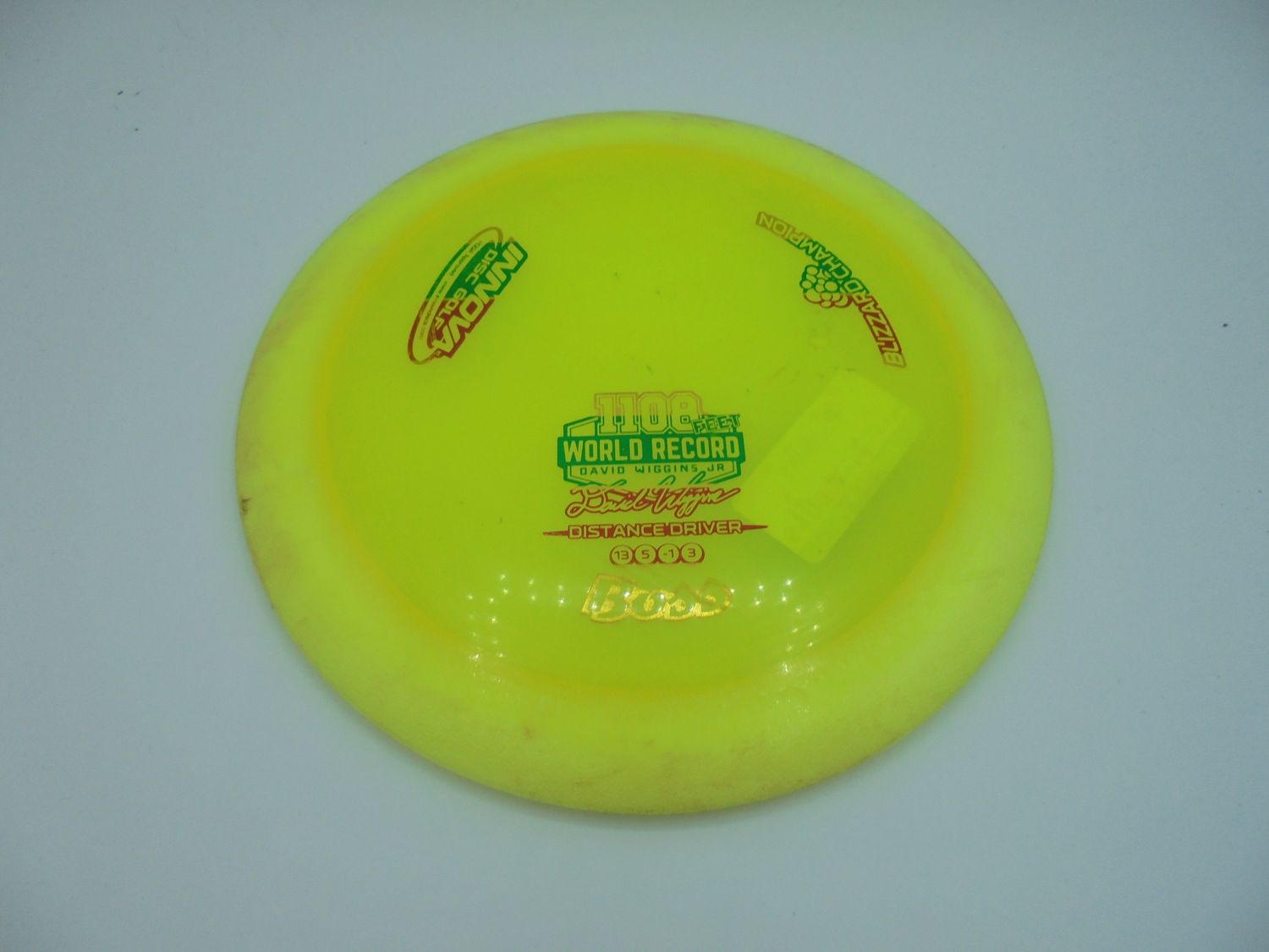 Innova Blizzy Champ Boss Yellow 149g -BH