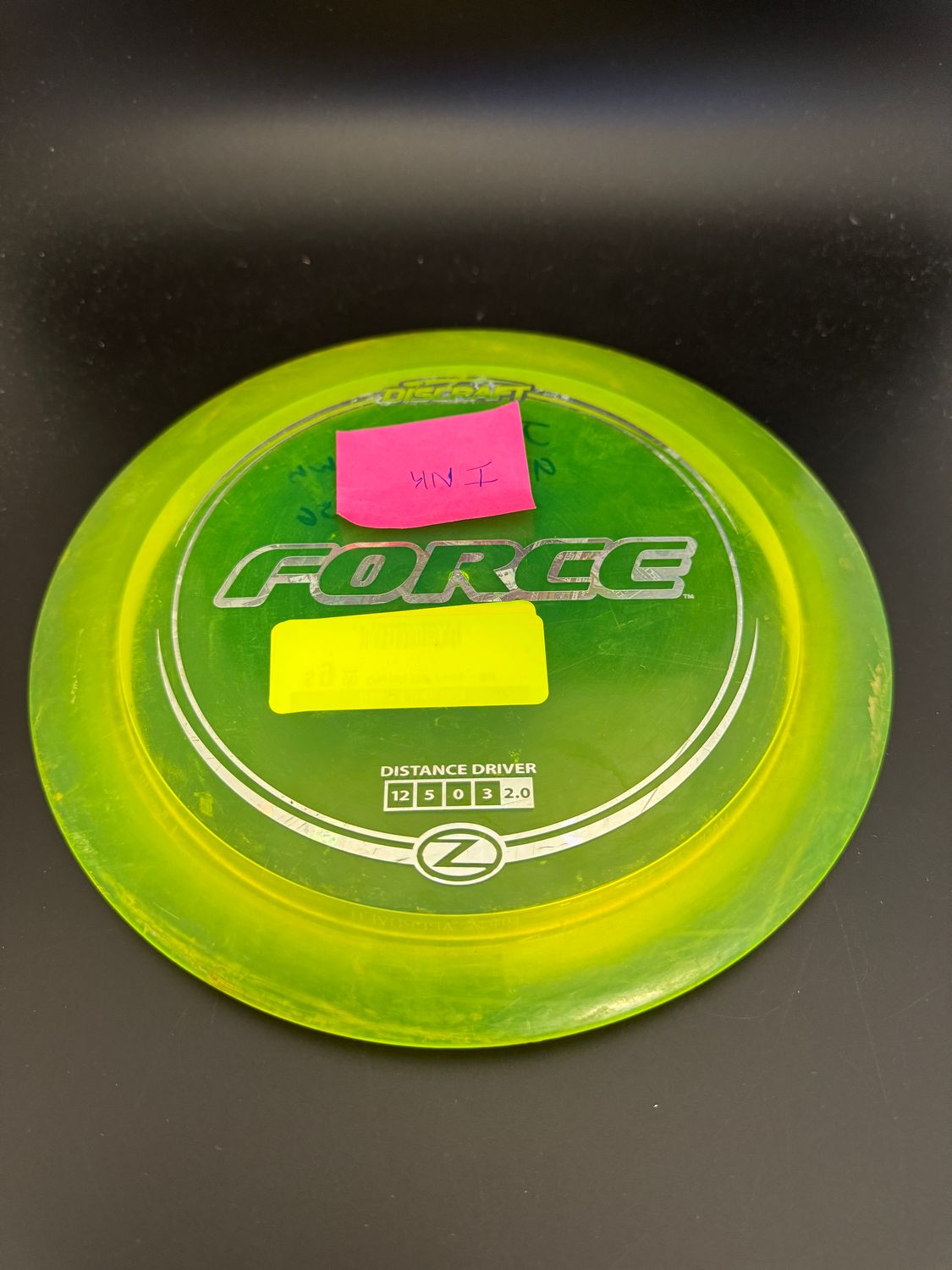 Discraft Z Force yellow -JB