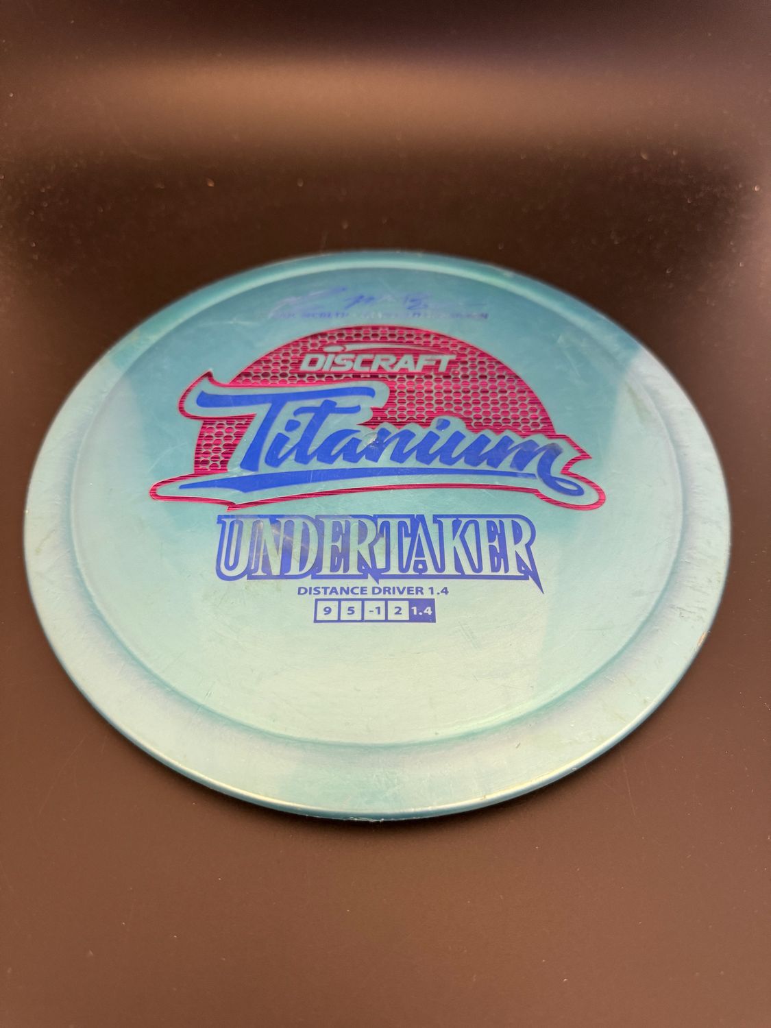 Discraft TI Undertaker PmcBeth Blue -D4