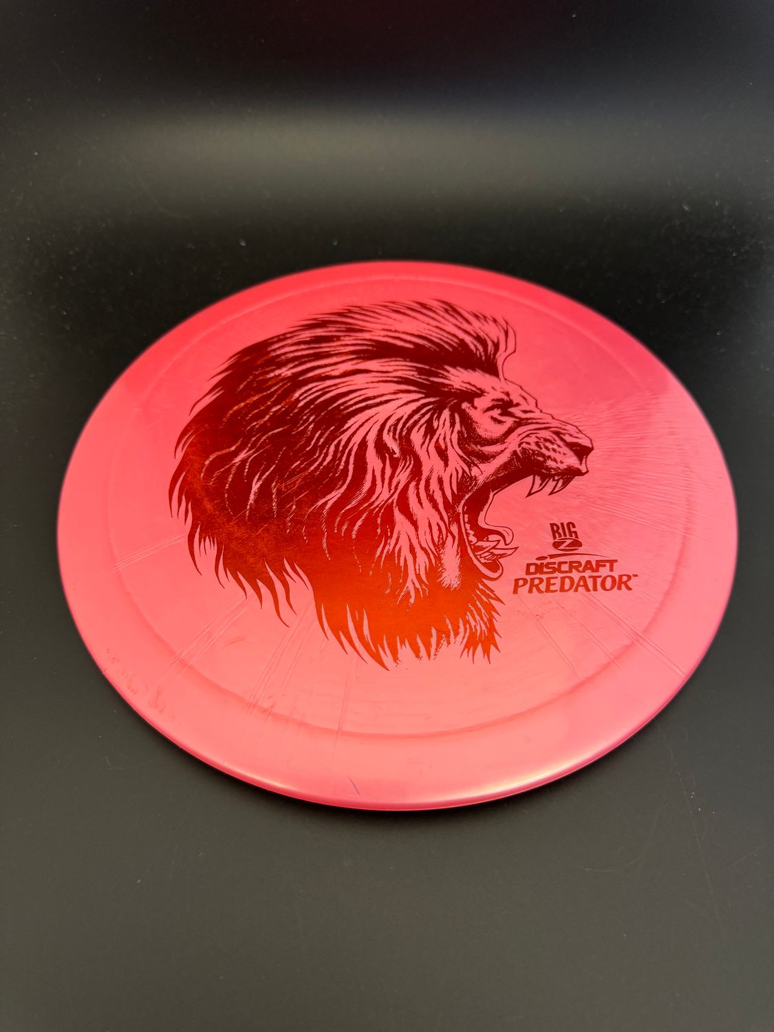 Discraft Big Z Predator, ORANGE, USED; Stock Stamp 173g