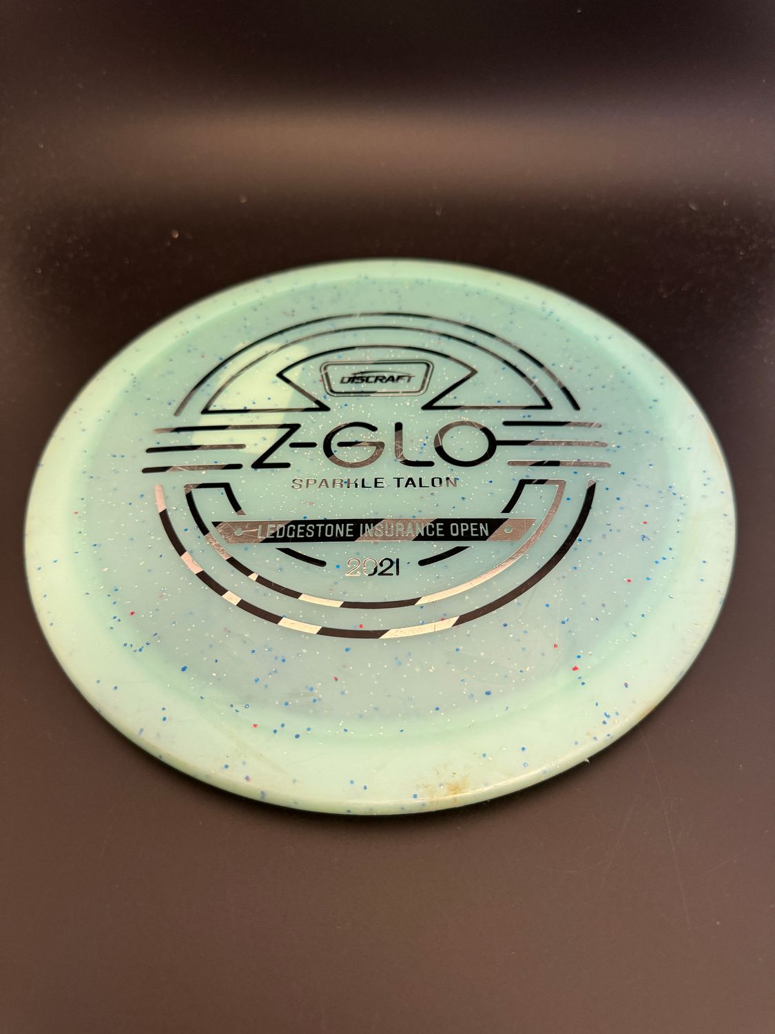 Discraft Z Glo Sparkle Talon Blue -BS