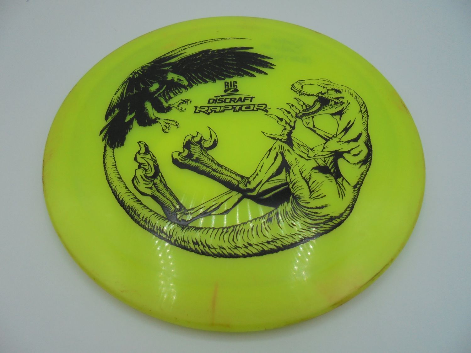 Discraft Big Z Raptor Yellow -CC