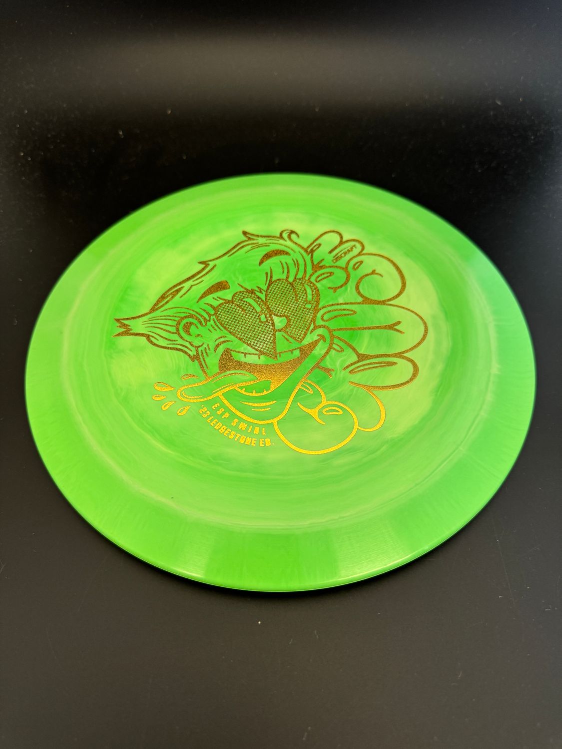 Discraft ESP Swirl Crush Green -GS