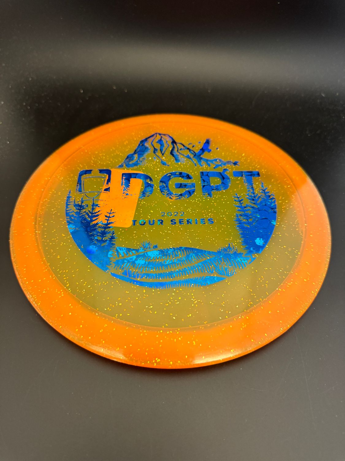 Discraft Z Metallic Vulture, ORANGE, USED; DGPT 2022 Tour Series 10 | 5 | 0 | 2