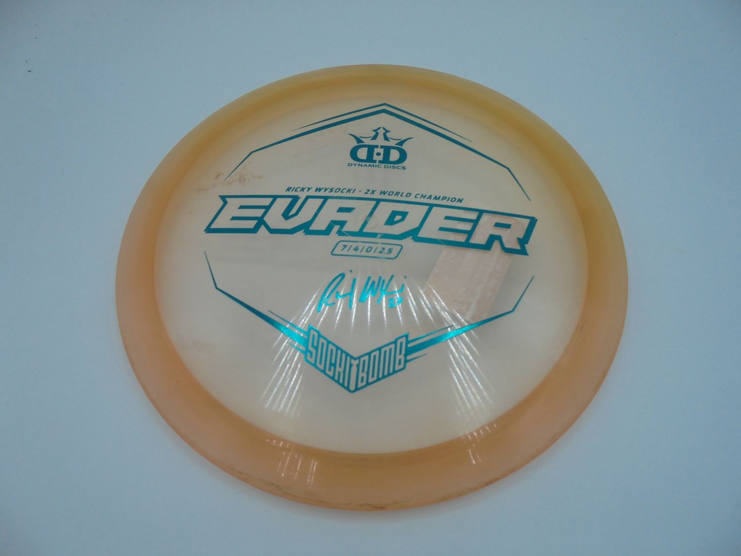 DD Lucid Evader Clear Brown Ricky 2x Champ Stamp -TS