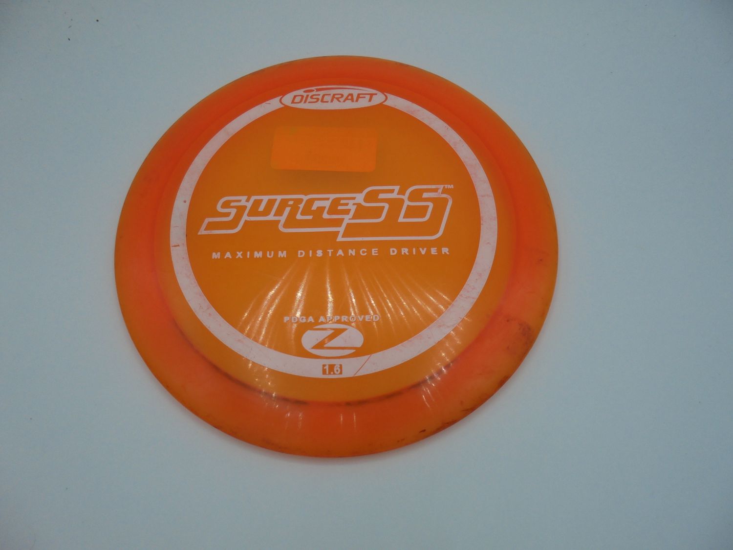 Discraft PFN Z Surge SS Orange -GS