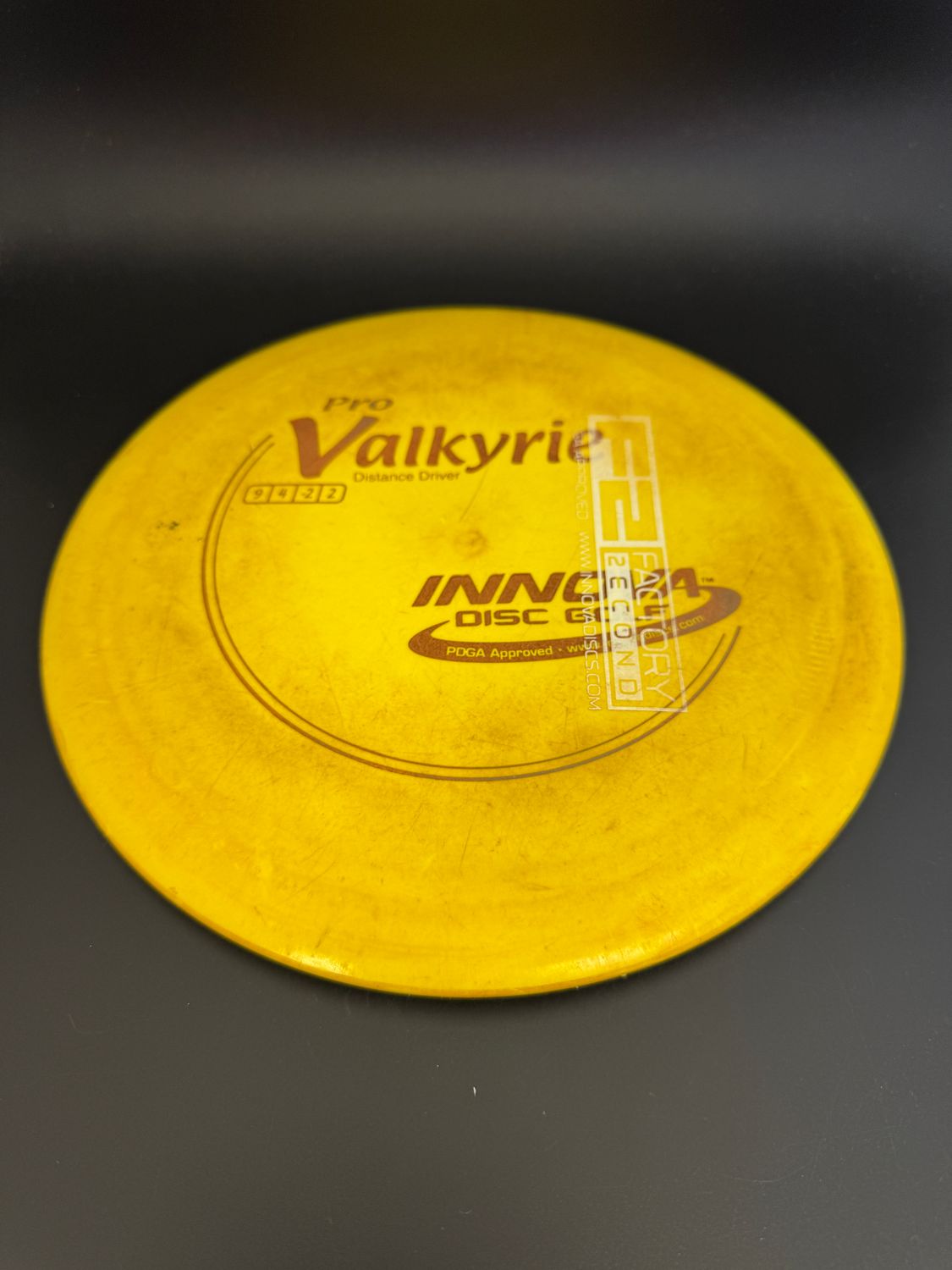 Innova Pro Valkyrie Yellow F2 Penned 174g -TF