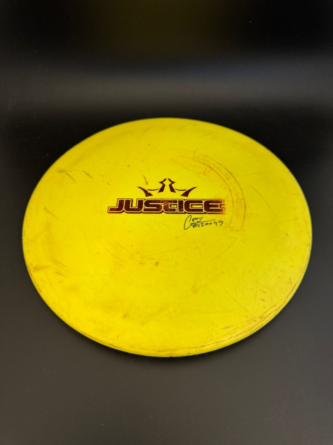 Dynamic Discs BioFuzion Justice Yellow 176g -WP
