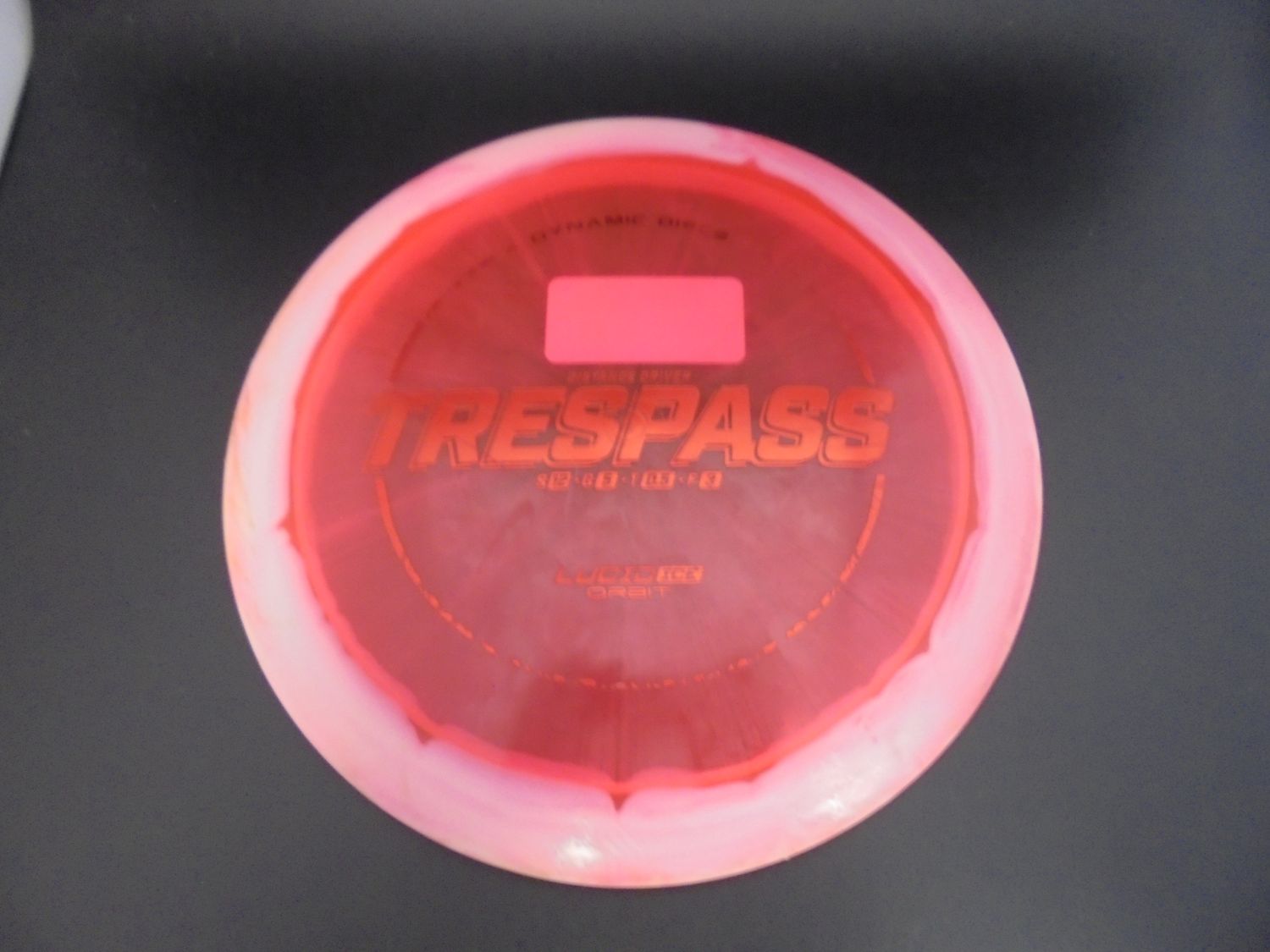 Dynamic Disc Lucid Ice Orbit Trespass Pink 176g -GM