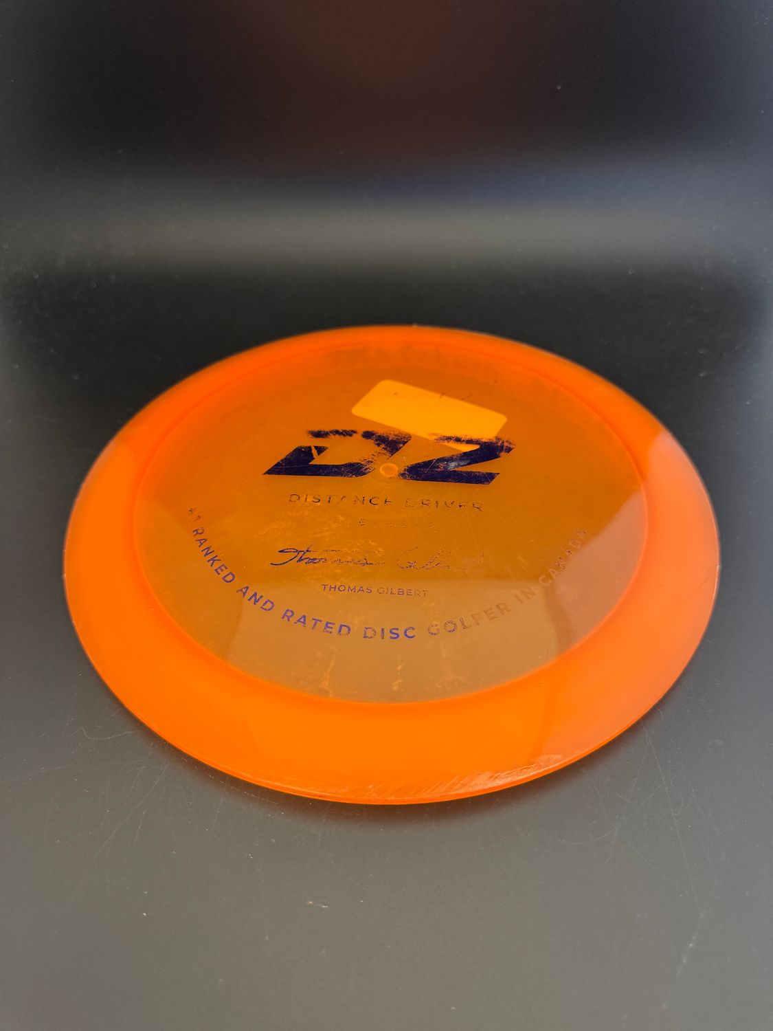 Prodigy 400 Thomas Gilbert D2 Orange 175g -JC