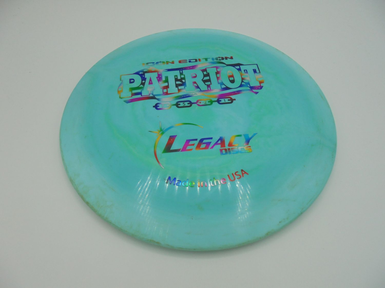 Legacy Icon Patriot Blue Stock Stamp 175g -DS