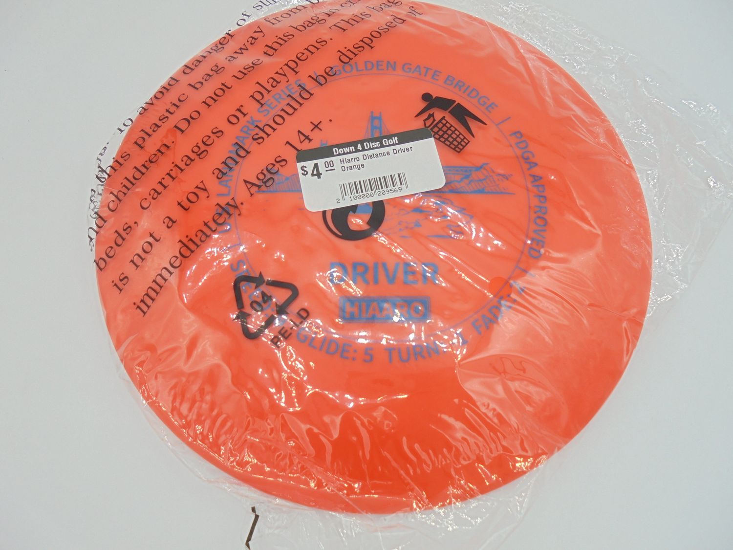 Hiaaro Distance Driver Orange