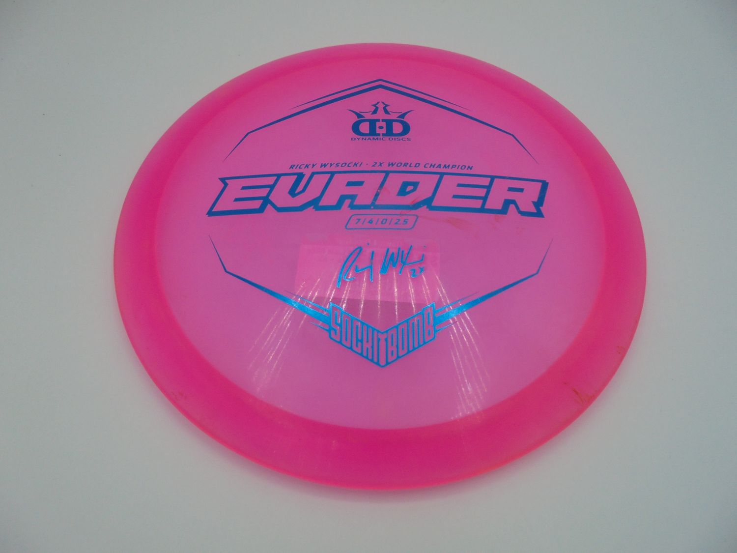 Dynamic Discs Lucid Ricky Evader Pink 177g -AS