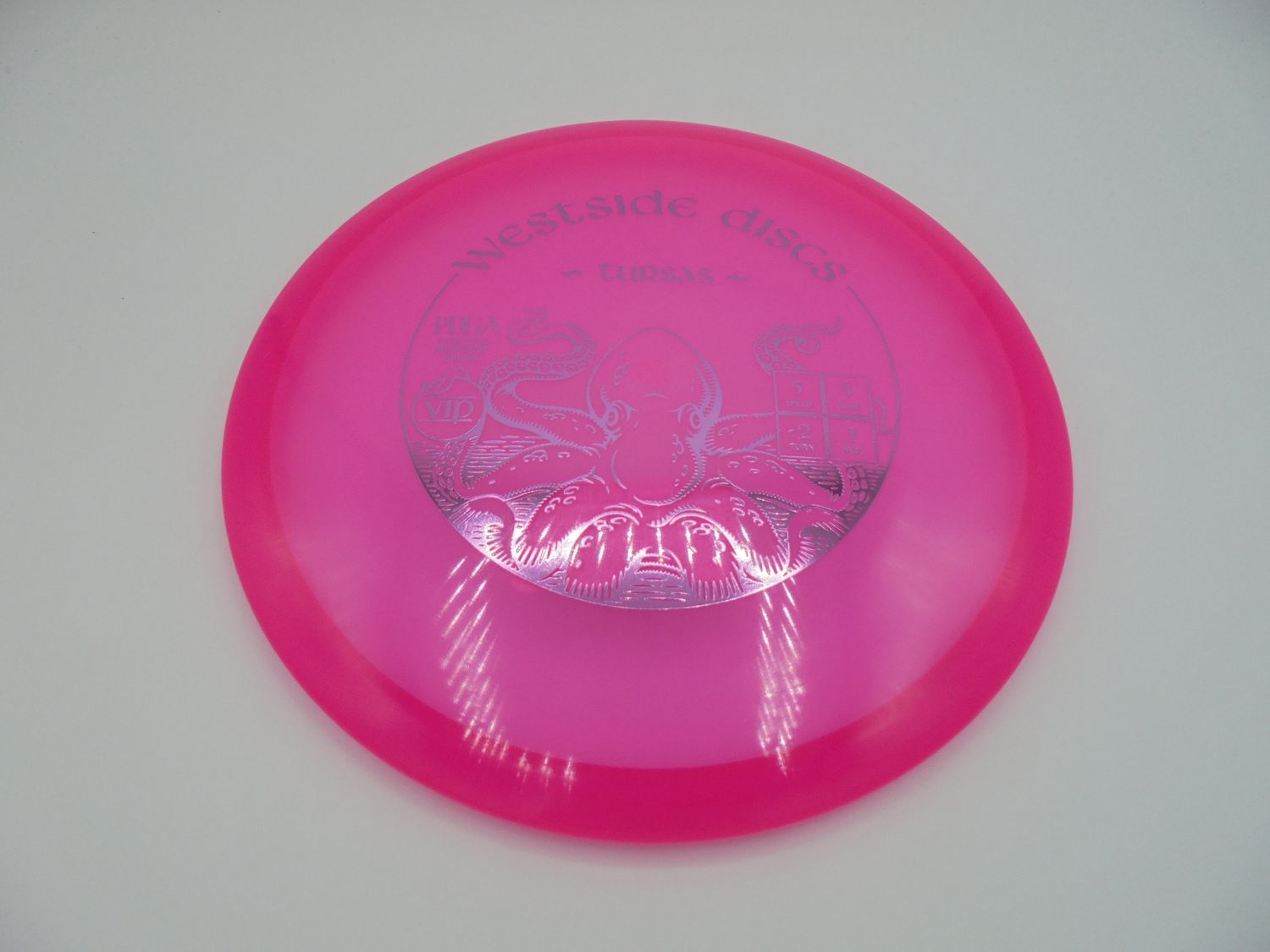 Westside Discs VIP Tursas Pink Stock Stamp 176g -SR