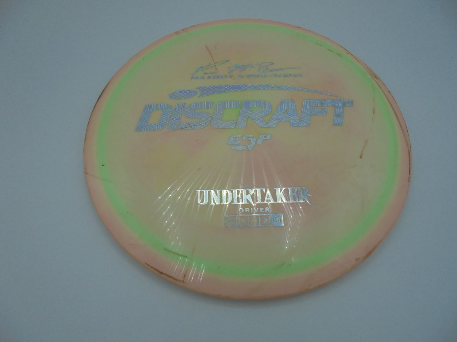 Discraft ESP Undertaker Green Peach 174g -NH
