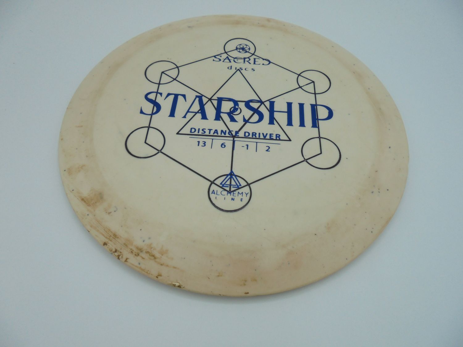 Sacred Discs Starship Base White 176g -AW