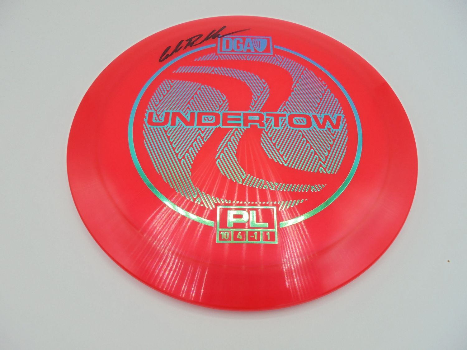 DGA PL Undertow Red 174g Cole Signed -SR
