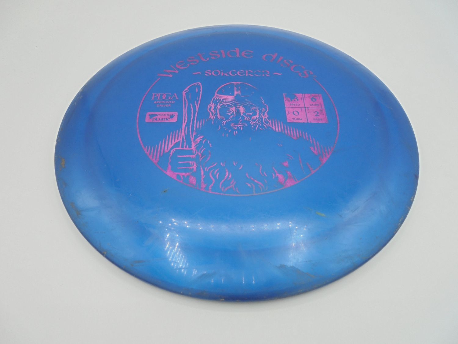 Westside Discs Tournamnet Plastic Sorcerer Blue 175g -RB