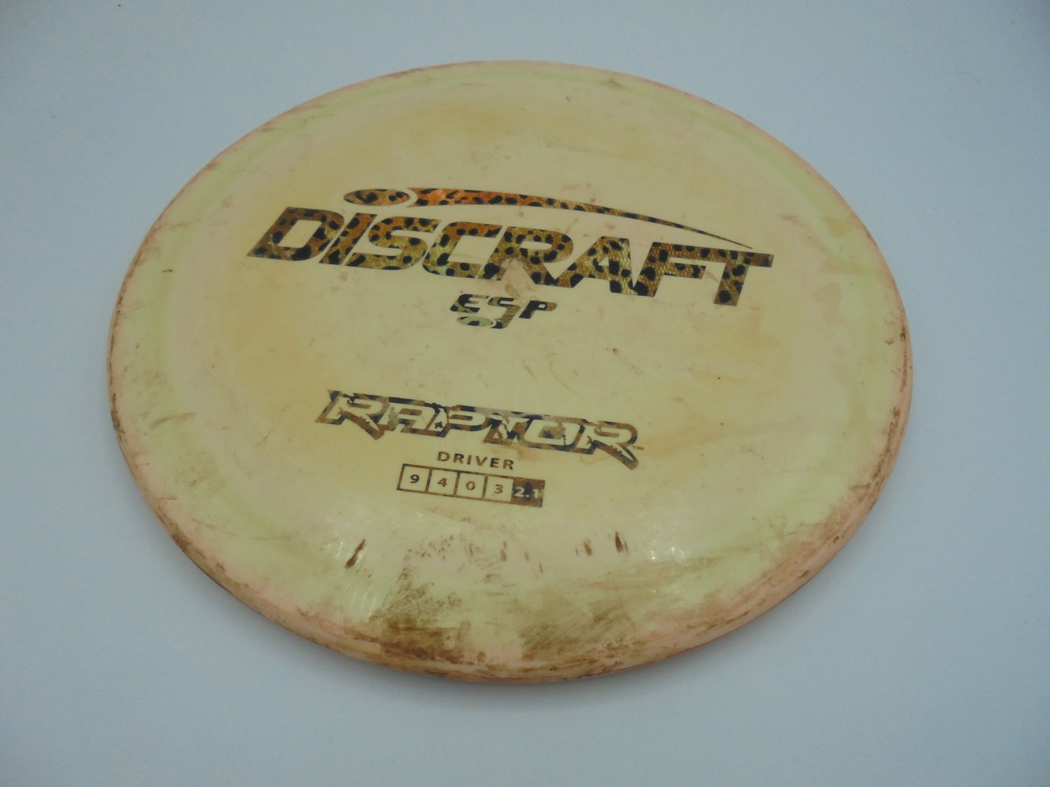 Discraft ESP Raptor Peach 175g -KW