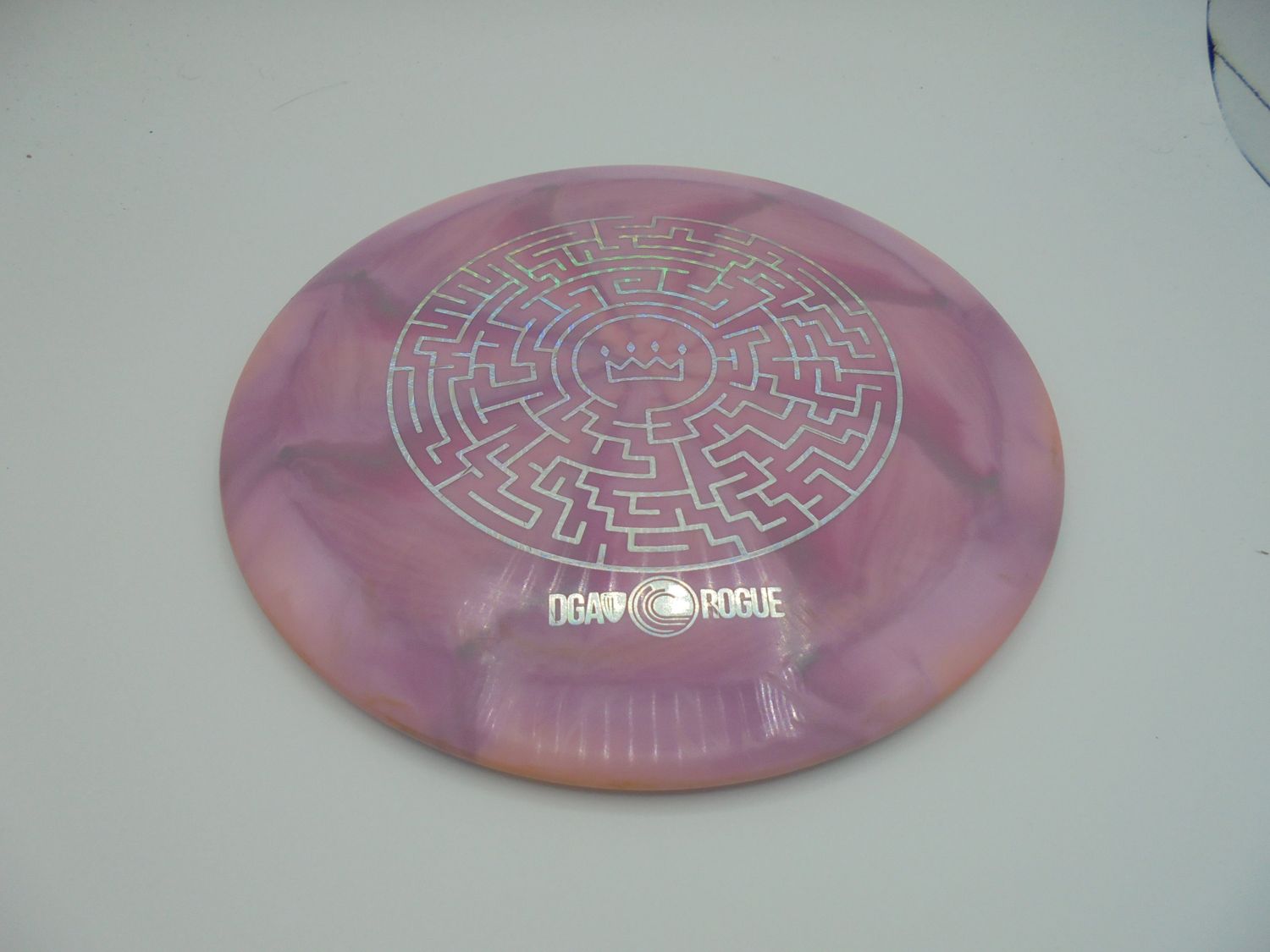 DGA Swirly Rogue Maze Stamp Purple 172g -CW