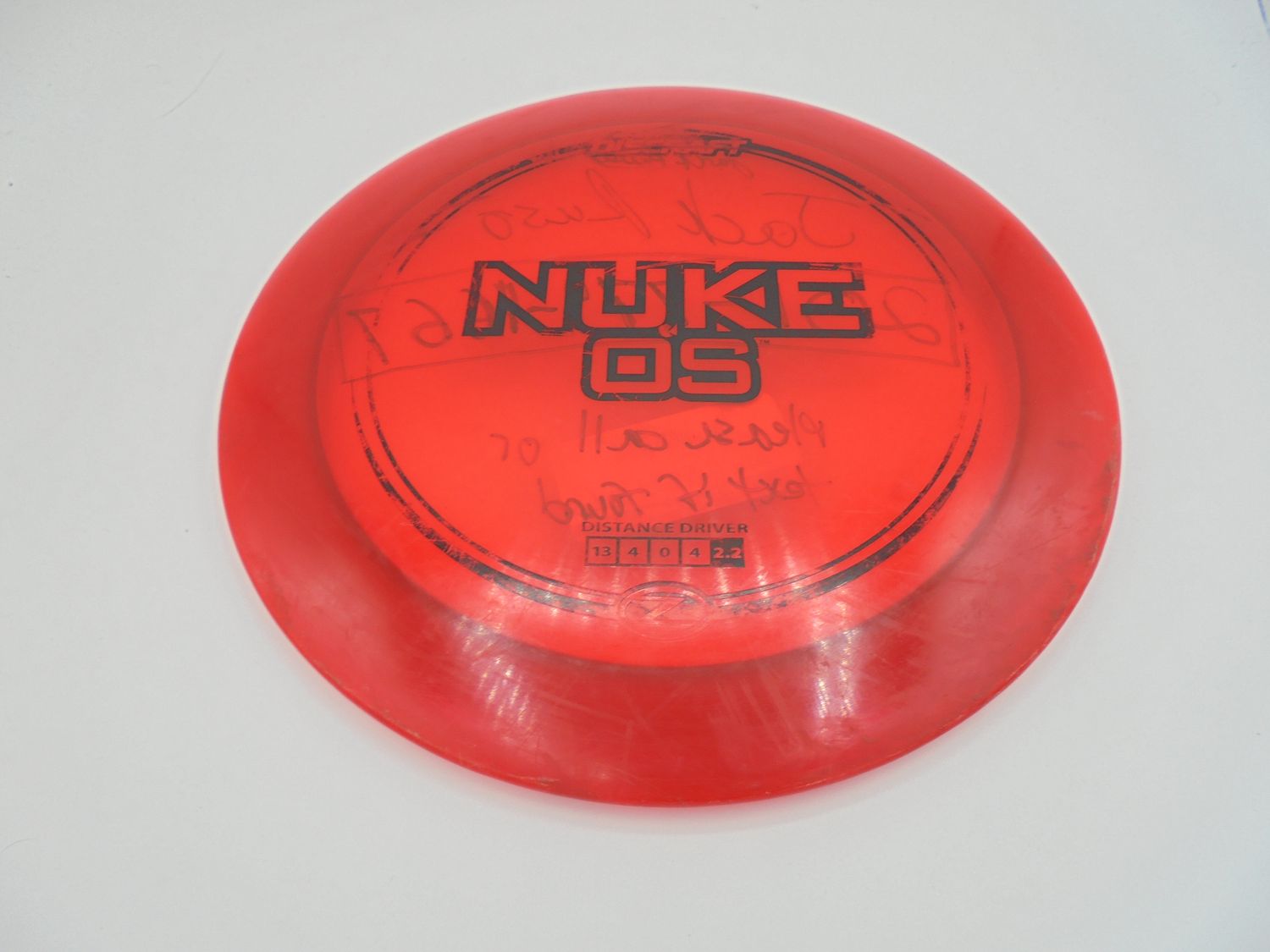 Discraft Z Nuke OS Red 176g -JR