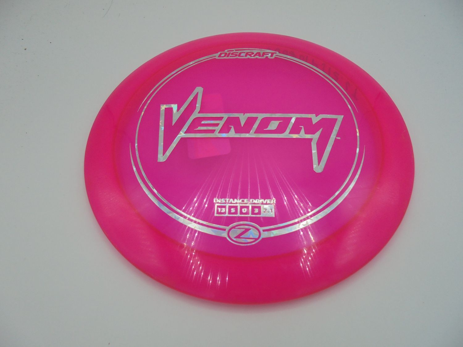Discraft Z Venom Pink Stock Stamp 176g -TS