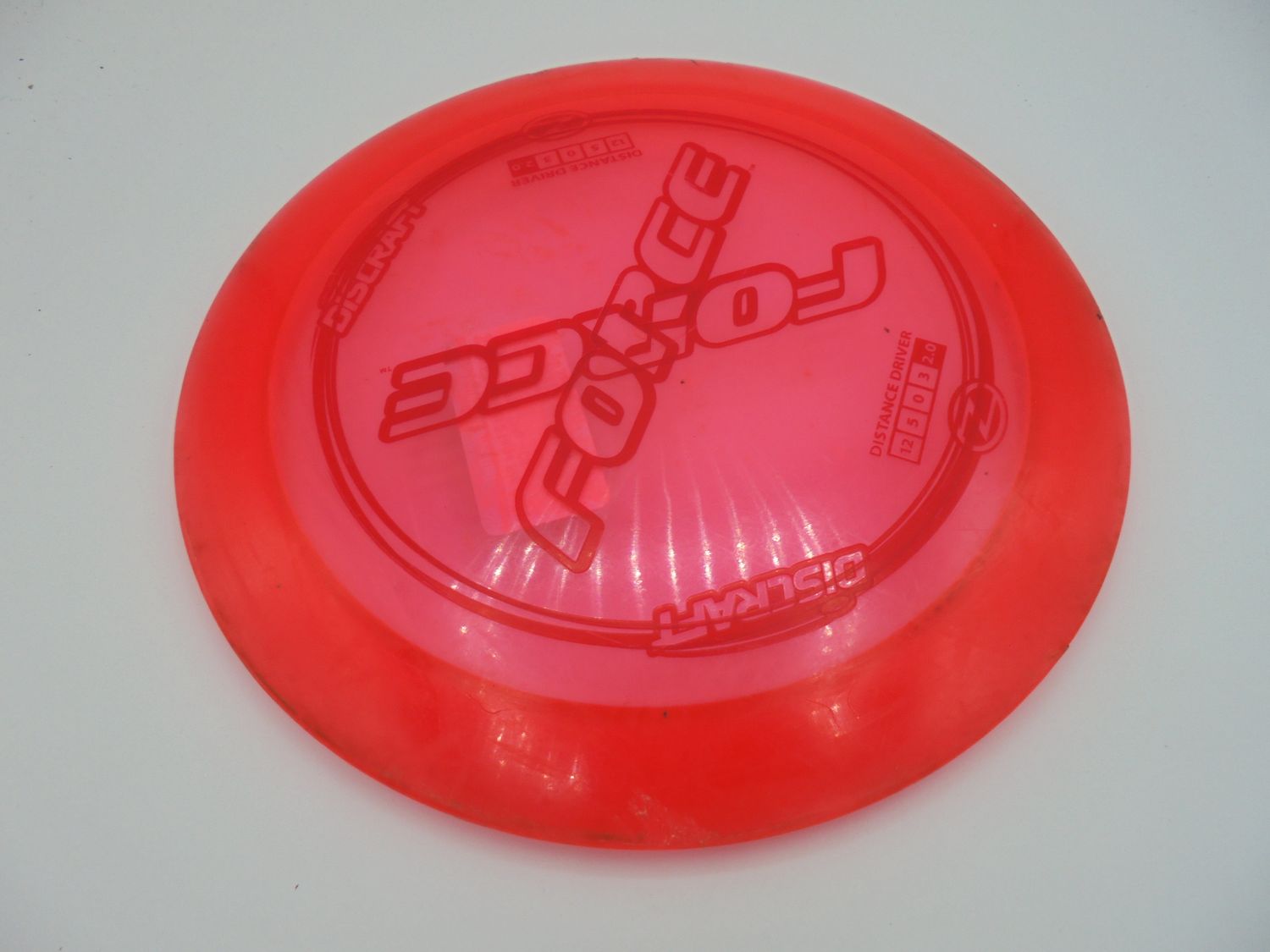 Discraft Z Force Red Stock Stamp 174g -CG