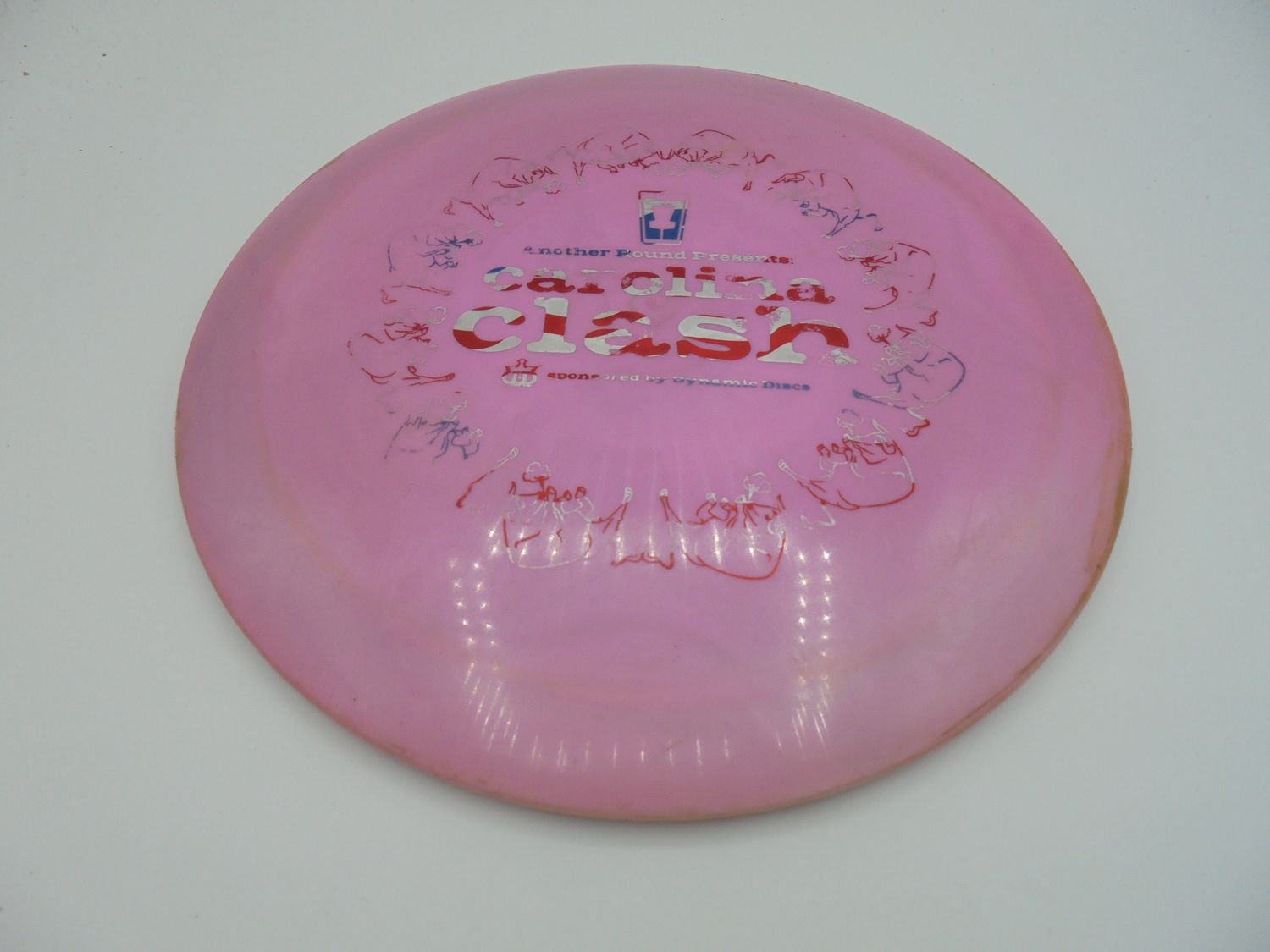 Dynamic Discs Fuzion Enforcer Pink 171g -JM